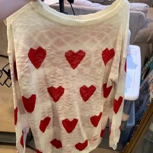 Heart sweater